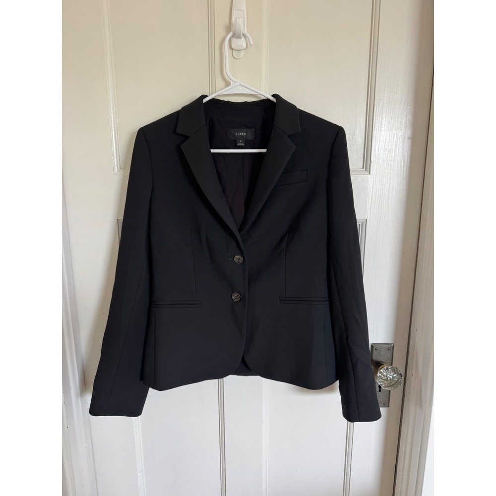 J.Crew black Parke blazer size 8